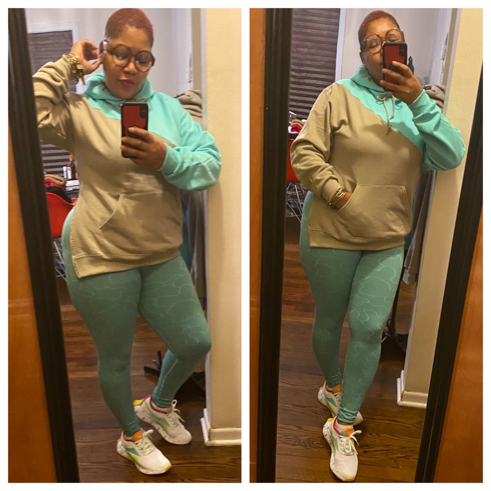 Image of Custom 2 Toned Hoodie