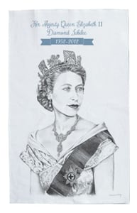 Image of Diamond Jubilee Tea Towel