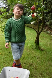 Image 2 of Sports Aran Sweater - Kids