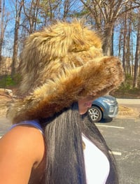 Image 3 of Oversized Fur Hat