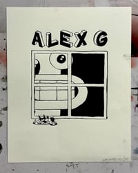Alex G ‘25 tour shirt design