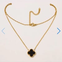 🅽🅴🆆 BLACK VERCEE NECKLACE