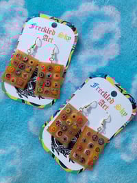 Image 3 of Gold Geometric Earrings