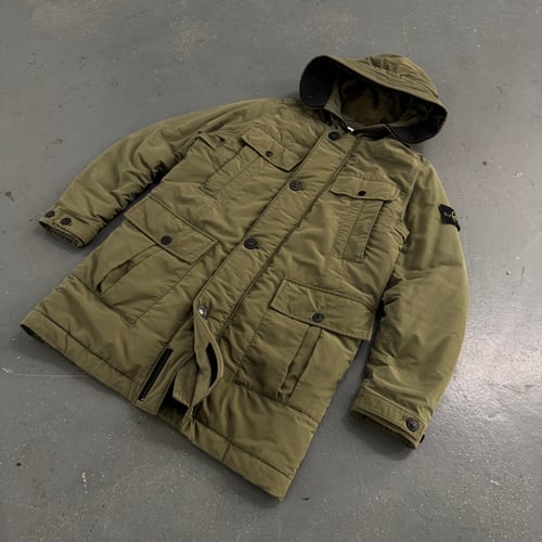 Image of AW 2019 Stone Island Micro Reps Primaloft jacket, size small