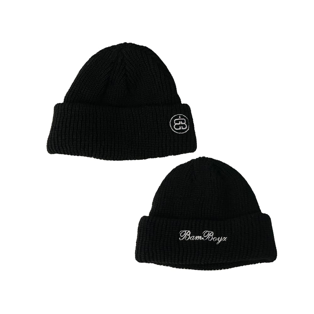 Image of BB Black  Beanie 