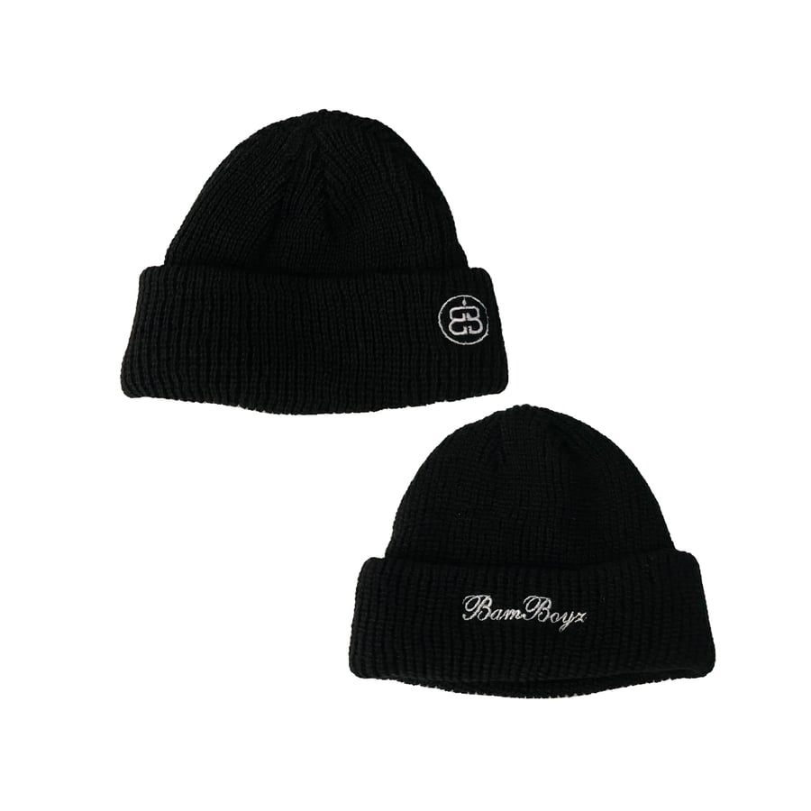 Image of BB Black  Beanie 