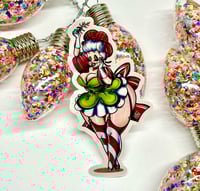 4" Sticker "Mrs. Claus"