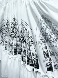 Image 3 of White Church Window Dress Size L 1/1