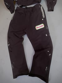 CRYSTAL MECHANIC CROPPED LOGO JOGGER