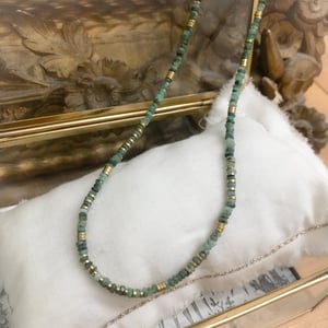 Image of COLLIER ESMERALDA emeraude