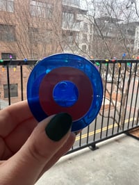 Translucent donut claw Clip