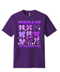 Image 1 of Cute Bows “Purple Up”