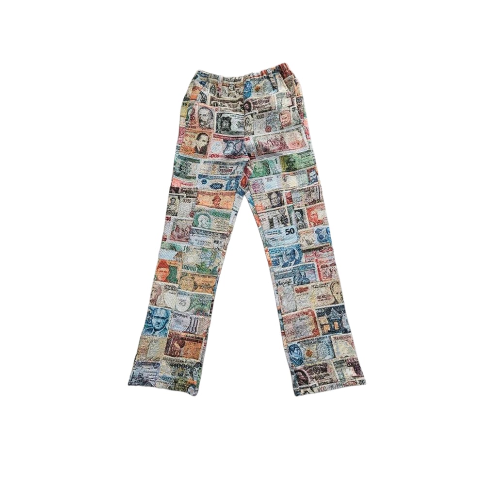 Foreign Currency Cargo Pants
