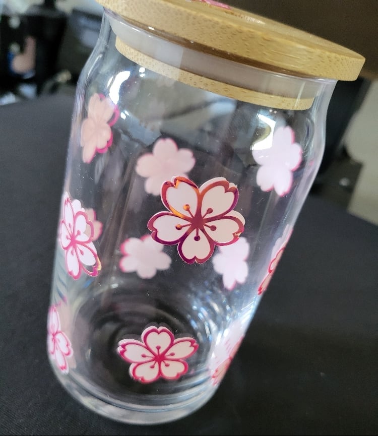 Light Sakura glass