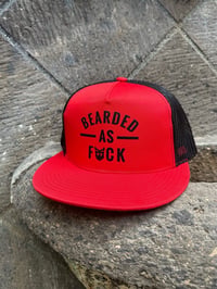 Image 2 of BEARDED AS F*CK SnapBack
