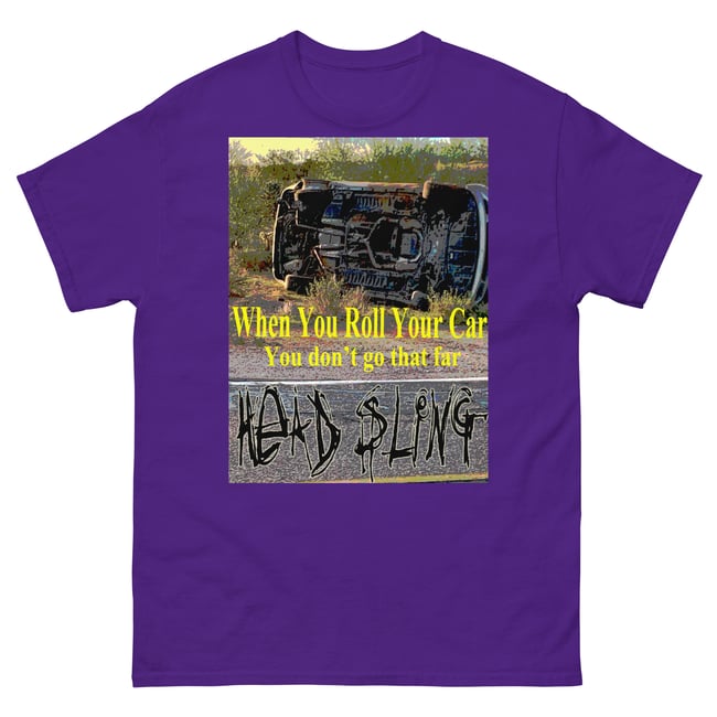 Head Sling Official-Roll Your Car-Men's classic tee