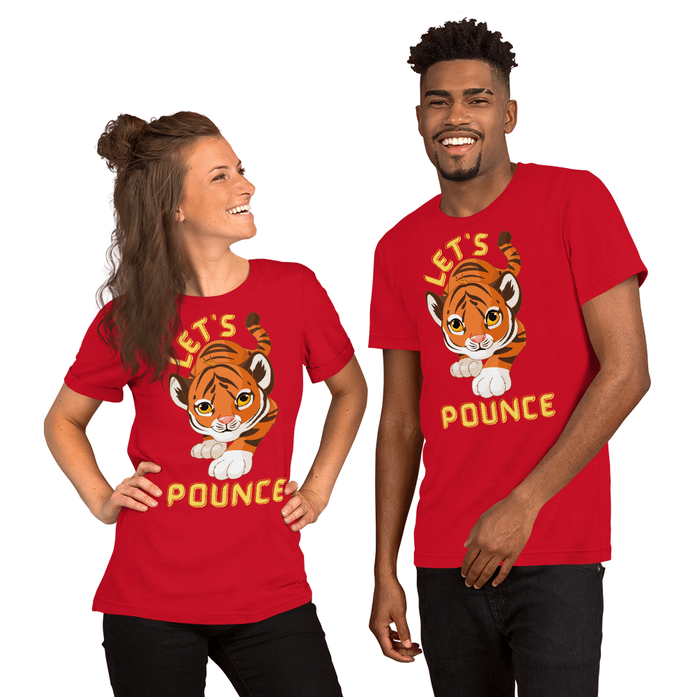 Image of Let's Pounce Unisex t-shirt 