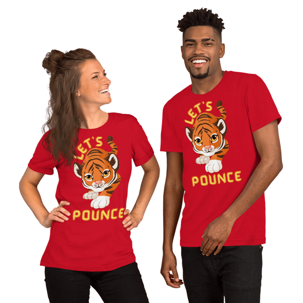 Image of Let's Pounce Unisex t-shirt 