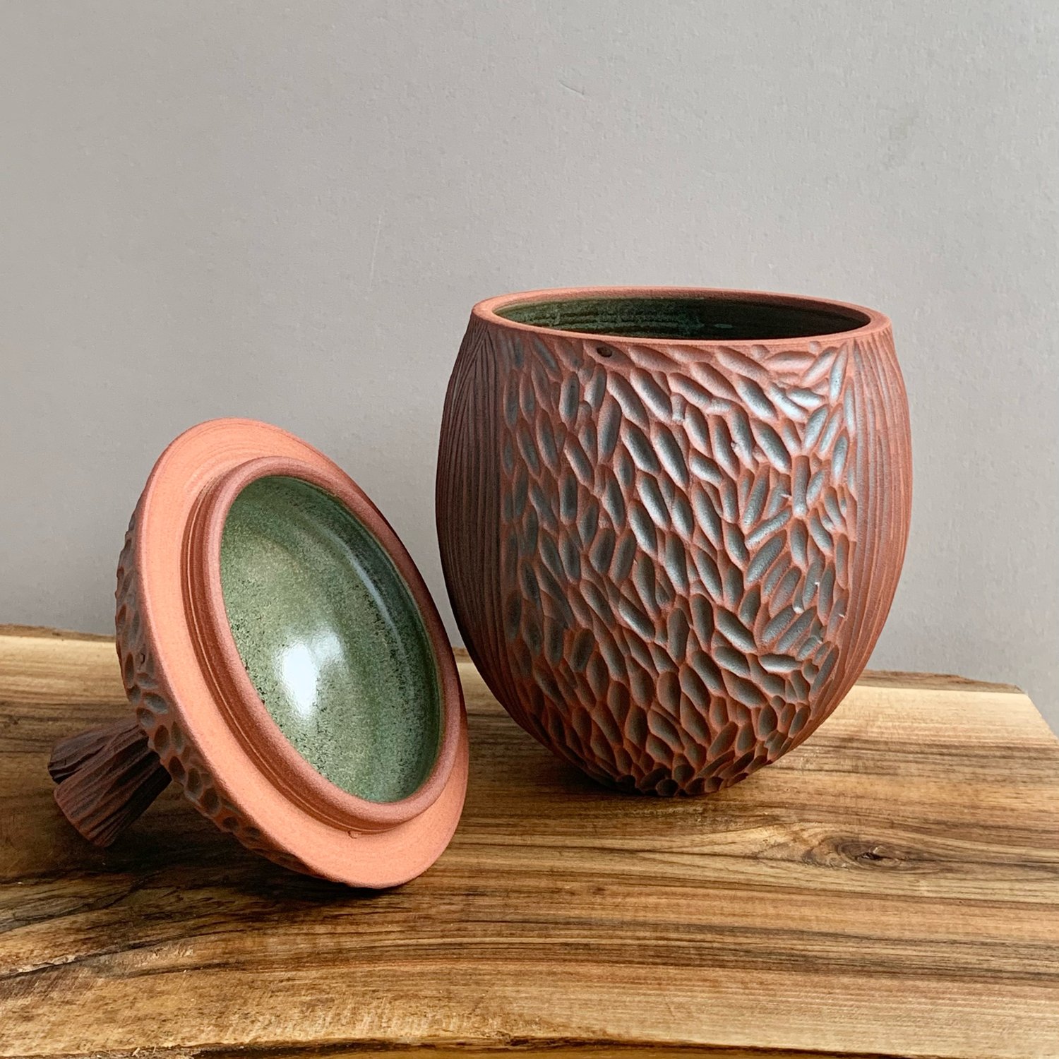 Image of Acorn Jar 2 