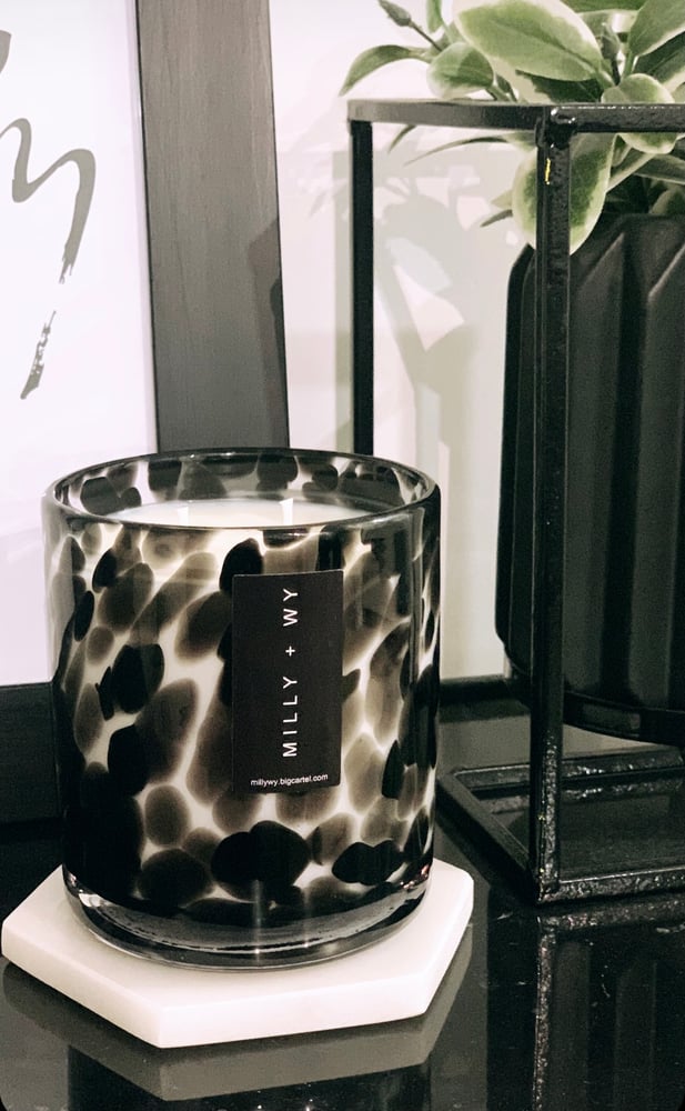 Image of Cheetah Vogue Luxury Soy Candle