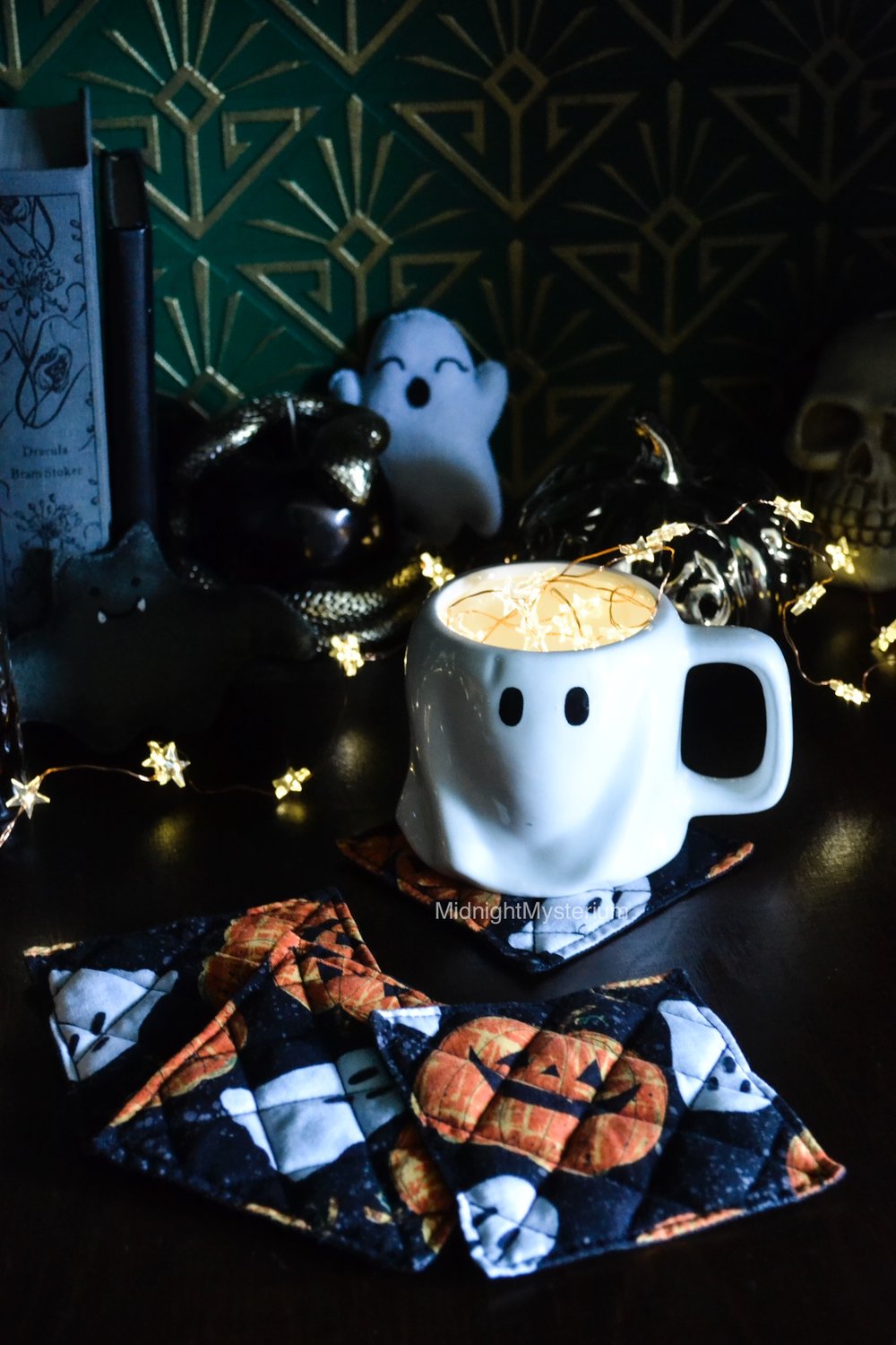 Frightful Set of 4 Coasters