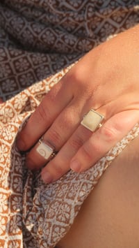 Image 3 of Fossilised Coral Ring