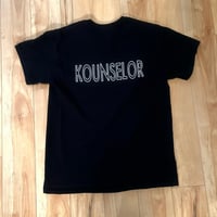 Image 2 of KOUNSELOR T-SHIRT (BLACK)