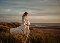 Image 2 of BEACH MATERNITY SESSION