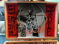 Image 7 of ON YER OWN POLITICAL CRAP CIGAR BOX w jewelry hanger