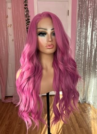 Image 4 of Magenta wig 