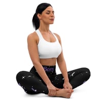 Image 3 of Yeah, I'm Super Fancy Yoga Leggings 2