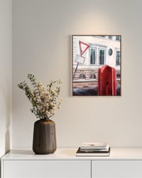 Image 7 of Painting / maleri / "København – Malerdrømme og tankestreger – Den nysgerrige ..." / 40x50 cm