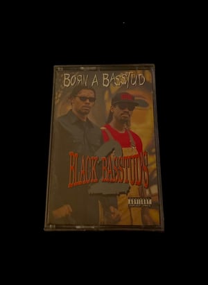 Image of 2 BLACK BASSTUDS.  "Born A Basstud"