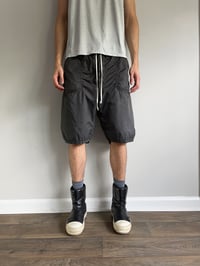 Image 4 of '08 Rick Owens "Creatch" Nylon Shorts - 36