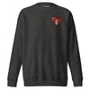 Old School Love | Unisex Premium Sweatshirt | Charcoal Heather