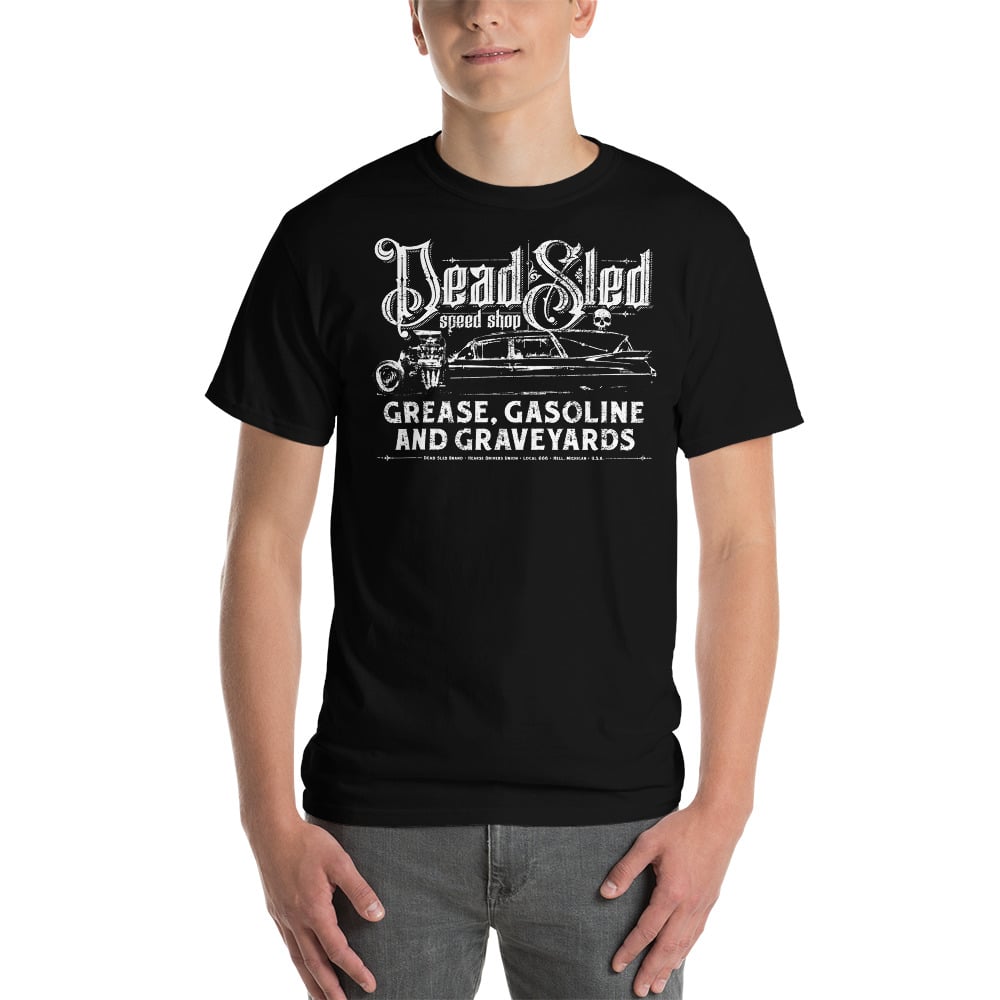 classic car studio speed shop t shirts