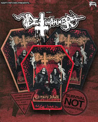 Deathhammer - Crimson Dawn woven patch 