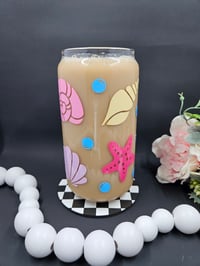 Image 1 of Seashell Libbey Glass Cup