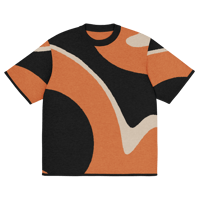 Image 3 of Classic Tee #1 Orange/Sand/Black