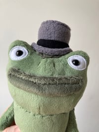 Image 2 of Small - happy Frog Of Many Names Plushie - OTGW - made to order