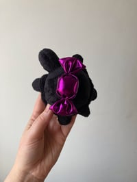 Image 3 of Black Turtle With Candy art plushie - Over The Garden Wall - Made To Order