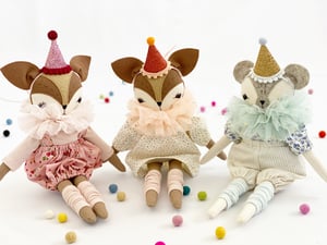 Image of 'MOLLY' - Mini Dress Up Dolls
