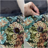 Image 3 of Handpainted Butterfly Diamond Bag