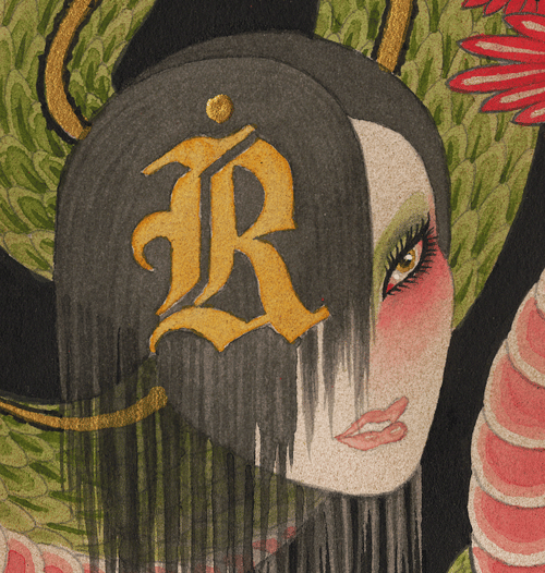 Image of PINK TEARS limited edition archival print