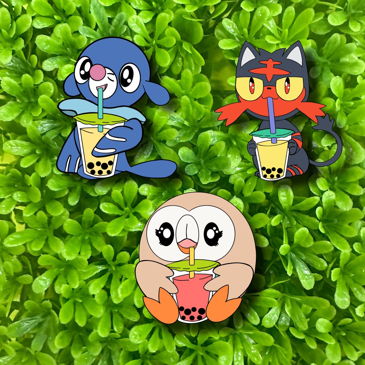 Alolan Bobamon Starters | RMBpins