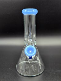 Image 1 of Small 8" Beaker Blue