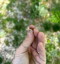 Image 4 of Recycled silver midi ring - Zia 