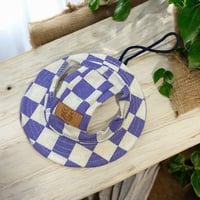 Image 1 of Purple Designer Pet Bucket Hat