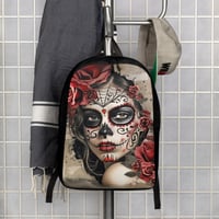 Sugar skull 1 Minimalist Backpack