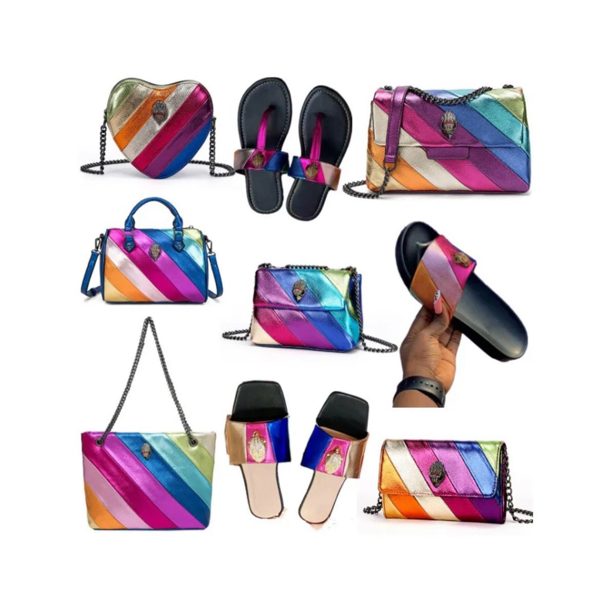 Kurt Geiger Set Rainbow 